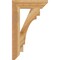 Ekena Millwork Merced Slat Rough Sawn Bracket, Western Red Cedar, 4"W x 18"D x 30"H BKT04X18X30MRC06RWR - alternate 2